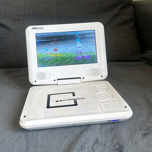 Lecteur dvd portable - lecteur, blanc