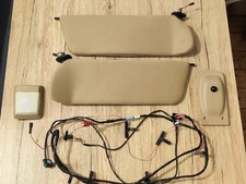 Jeep Cherokee XJ 1994 powered sunvisors + complete harness