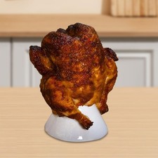 Support de Poulet à Bière Support de Poulet Vertical En Céramique pour Gril