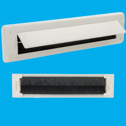 Blanc pvc porte lettre - blanc,