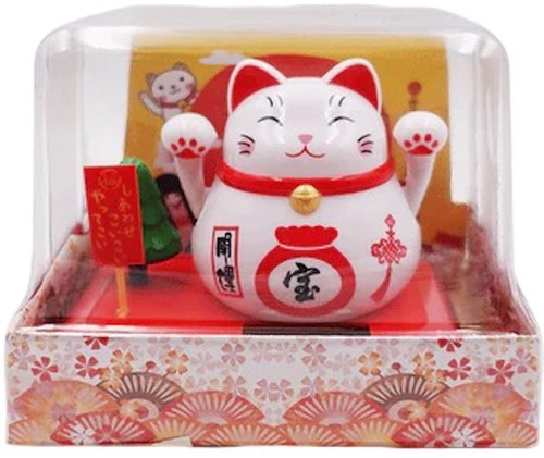 Maneki neko solaire - , c