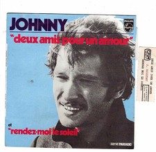 Johnny HALLYDAY    Deux amis