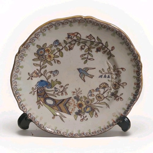 Assiette faïence rouen - assiette,