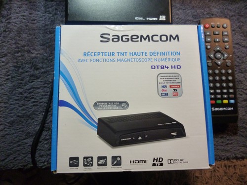 Recepteur tnt sagemcom dt84 - recepteur,