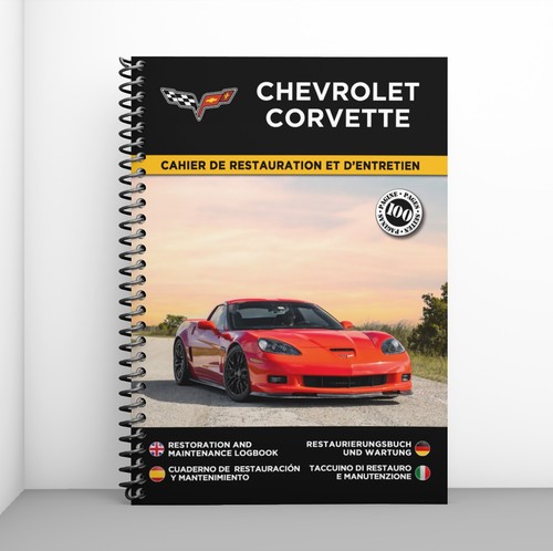 Chevrolet corvette cahier de - chevrolet,