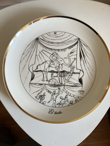 Assiette salvador dali bidasoa - dali,