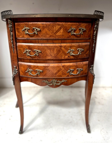 Commode demi lune style - commode, de