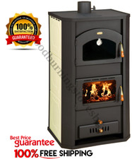 Poêle à Bois Cuisinière Brûleur Chaudière Prity FG W20 17,3+6,5kw Eco Design