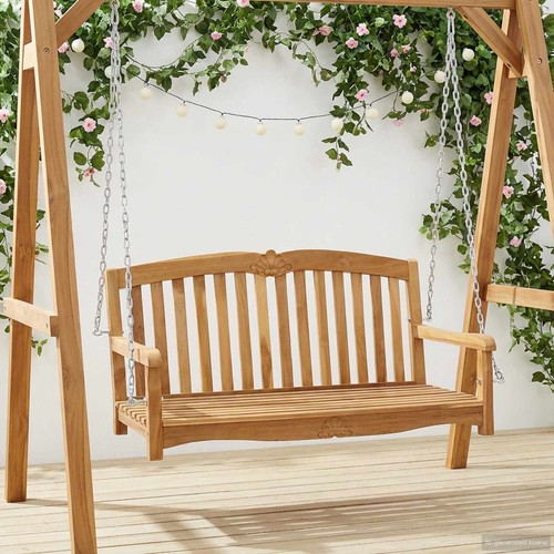 Banc balançoire naturel bois - balançoire,