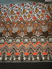 Tissu vintage jersey motif en