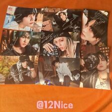 STRAY KIDS 合 HOP WALKING ON WATER AUTOGRAPHED SIGNED PHOTO 4*6 K-POP 2024