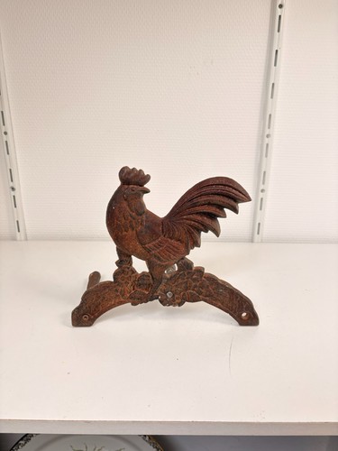 Ancien coq fonte métal - ancien, acier