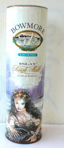 Boîte métal whisky bowmore - -,