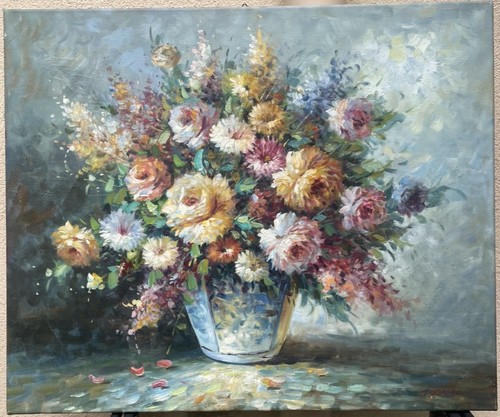 Tableau huile sur - tableau,