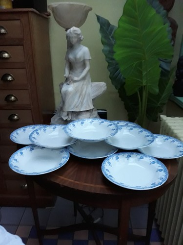 Lot assiettes creuses nimy - 9,