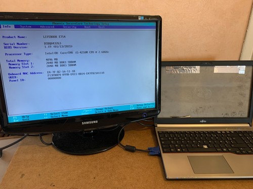 Fujitsu lifebook e754 - e754,