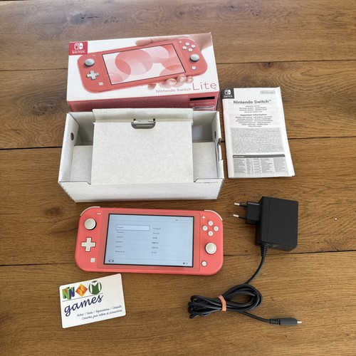 Nintendo switch lite corail - switch,
