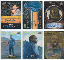 2023 Marvel Eternals - Autograph/Film Cel/Uni Mind/Metal/Plexi Card Selection