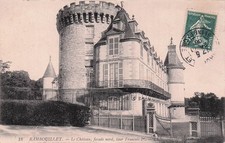 78 RAMBOUILLET LE CHATEAU FACADE NORD TOUR FRANCOIS IER