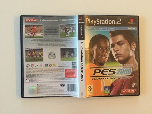Boite jeu pes 2008 - pes,