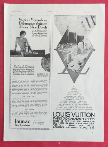 Pub presse maroquinerie - pub,