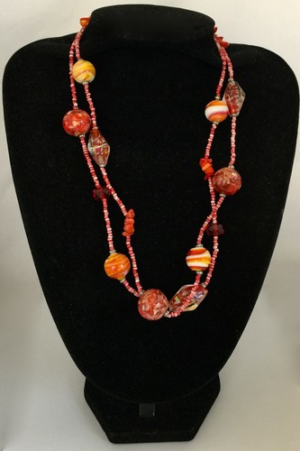 Collier ddouble rang - collier, rang/