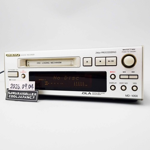 Onkyo mini disc recorder - onkyo,