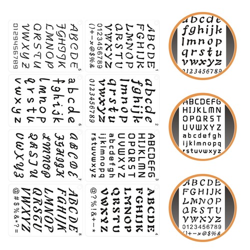 Pcs modèles alphabet - pcs,