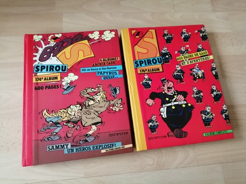 Lot album reliure spirou - reliure,