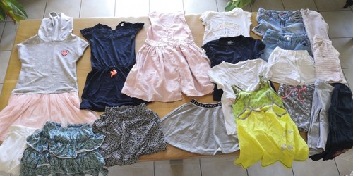 Lot vêtements fille - fille, 8