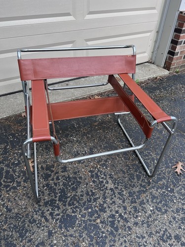 Vtg knoll wassily chair mcm - knoll,