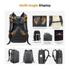  Multifunctional Camera Backpack Hardshell DSLR Camera Bag 22L Large
