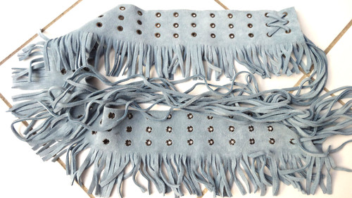 Ceinture cowboy country bleu - ceinture,
