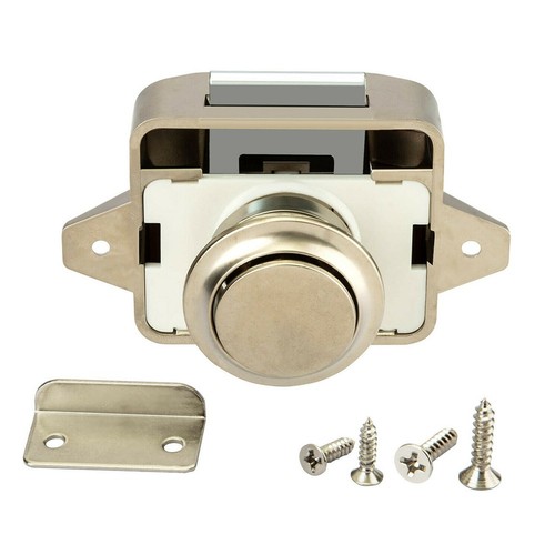 1pc bouton poussoir serrure - bouton, à