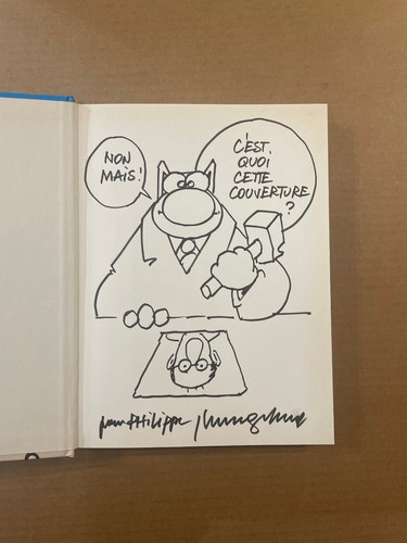 Philippe geluck dédicace - -,
