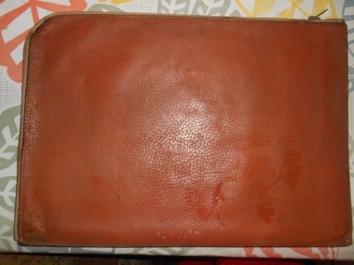 Ancien sacoche cuir - ancien,