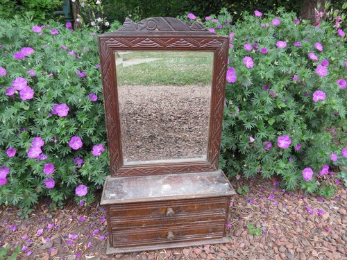 Ancienne coiffeuse bois de - coiffeuse,