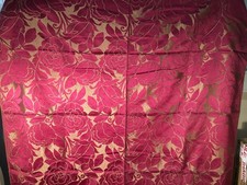 Damask jacquard reversible