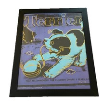 Andy Warhol Foundation Vintage Pop Art Poster Print " MECHANICAL TERRIER " 1983