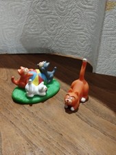 2 figurines Animaux Animal Collection: Animaux de la ferme Atlas FAMILLE CHAT 