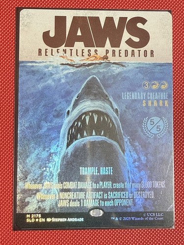 Mtg secret lair - lair, jaws