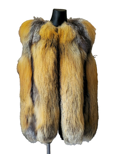 Yves salomon couture fox fur - couture,