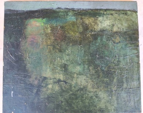 Peinture moderne paysage - peinture,