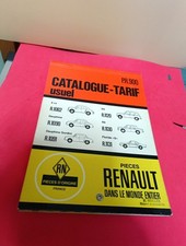 catalogue tarif usuel Renault