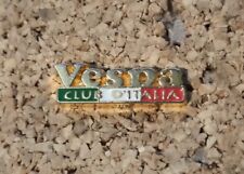 Vespa Club d'Italia L'italienne Scooter Pin Pins Pin Vintage Rare
