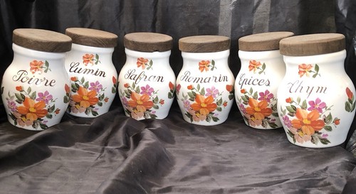 Anciens pots épices - 6, à