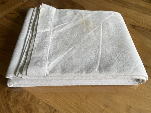 Drap ancien lin métis - , ou