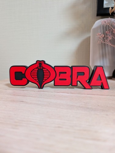Logo cobra joe plaque - logo,