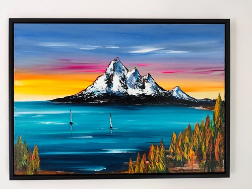 Tableau moderne abstrait - abstrait,