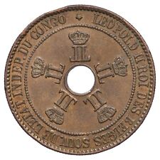 Congo 10 centimes 1888